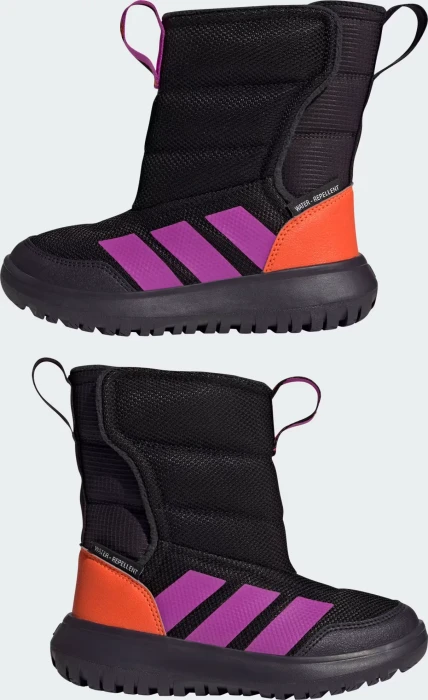 adidas Winterplay core black/purple burst/impact orange (Junior)