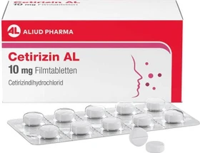 Aliud Cetirizin AL 10mg Filmtabletten, 20 Stück