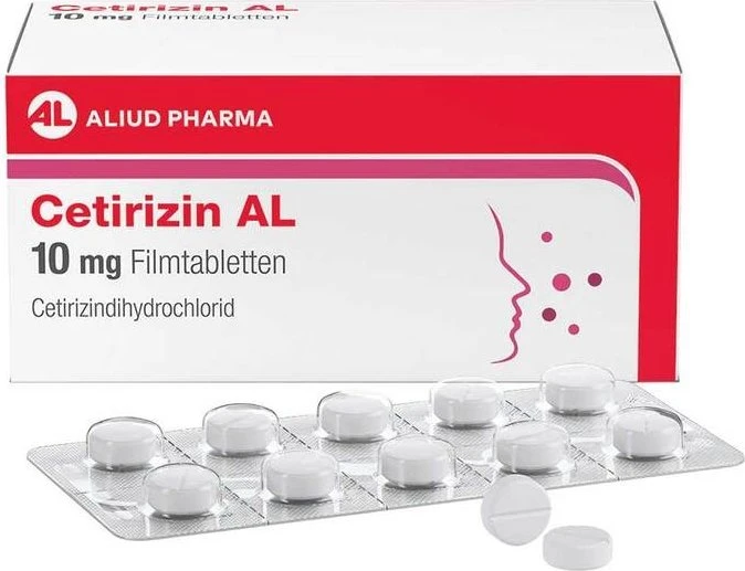 Aliud Cetirizin AL 10mg Filmtabletten, 20 Stück