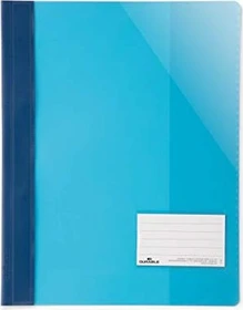 Durable Sichthefter opak, A4+, hellblau/transparent, 25er-Pack