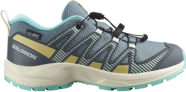 Salomon XA Pro V8 Waterproof trooper/turbulence/aruba blue (Junior)