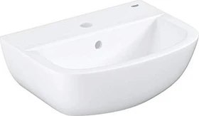 Grohe Bau Keramik Handwaschbecken 45cm, mit Hahnloch, mit Überlauf, alpinweiß