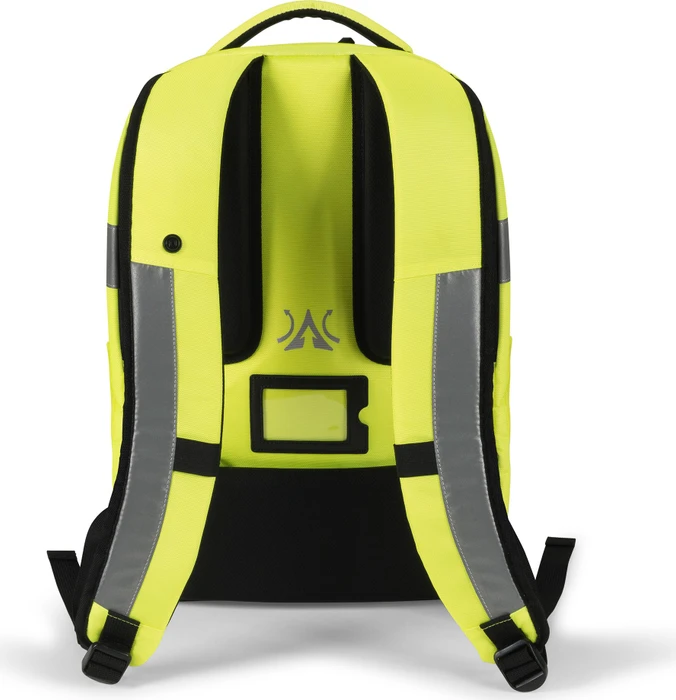 Dicota Hi-Vis 25 Liter, Notebook Rucksack, gelb