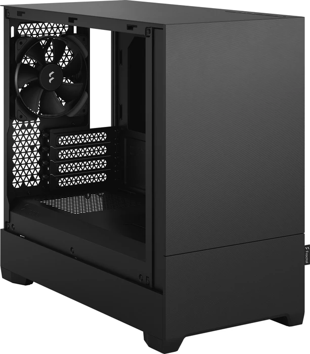 Fractal Design Pop Mini Silent Black Solid, schallgedämmt