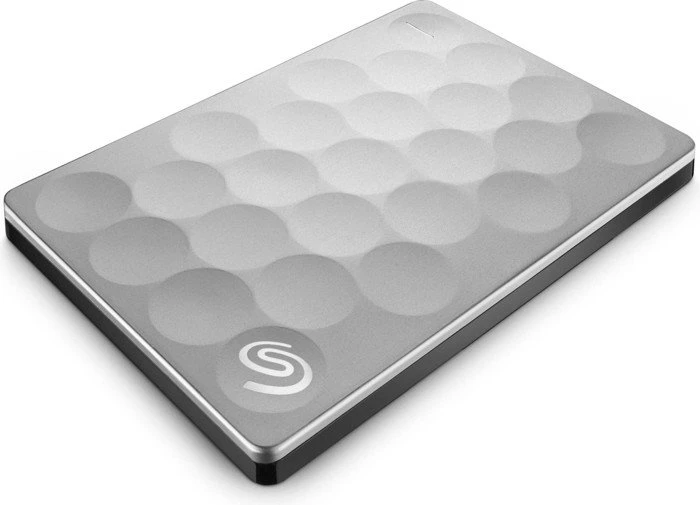 Seagate Backup Plus Ultra Slim Platinum, silber, 2TB, USB 3.0 Micro-B