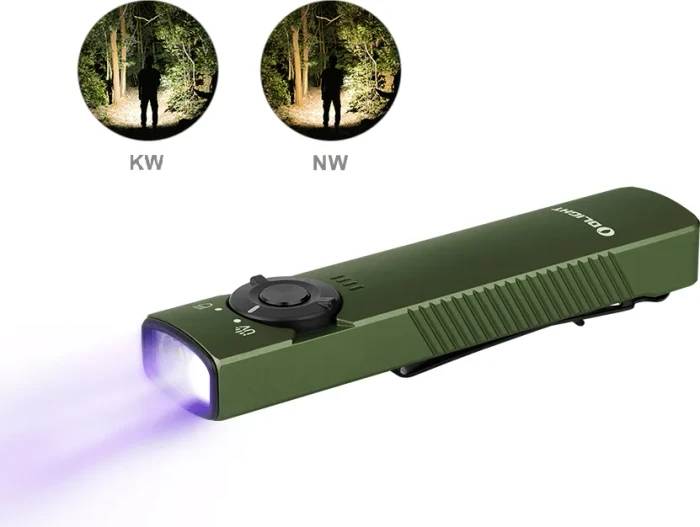 OLight Arkfeld UV Taschenlampe od green/kaltweiß