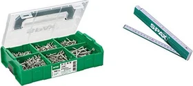 Spax WIROX A9J T-STAR plus L-Boxx Mini Schrauben-Sortiment inkl. L-Boxx, 700 Stück