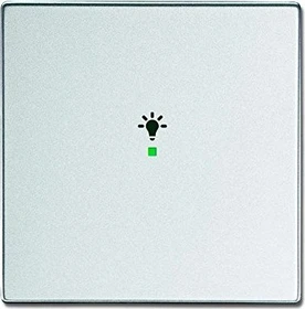 Busch-Jaeger Wippe 1-fach mit Symbol "Licht", alusilber