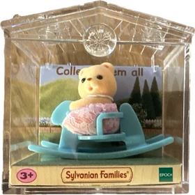 Epoch Sylvanian Families - Mini Boxen - Bär auf Schaukelpferd