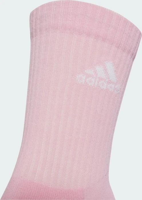 adidas Cushioned Crew Socken white/true pink, 3 Paare