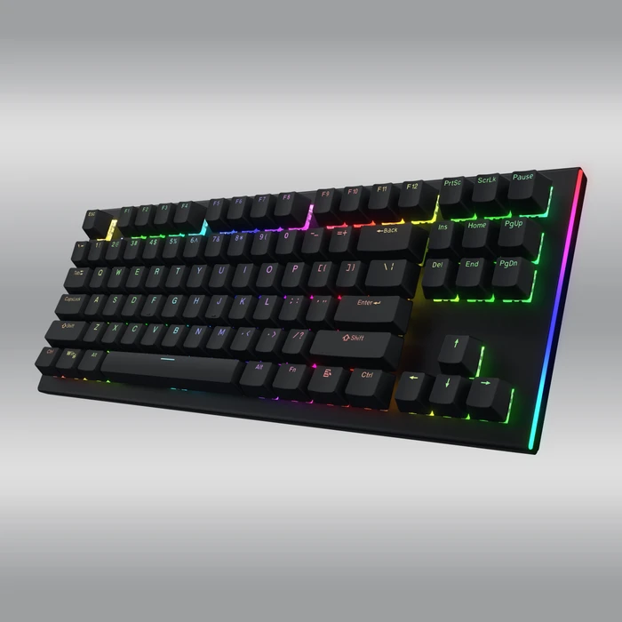 Hator Gravity X TKL Wired, LEDs RGB, Aurum Orange rev.2.0, USB, US