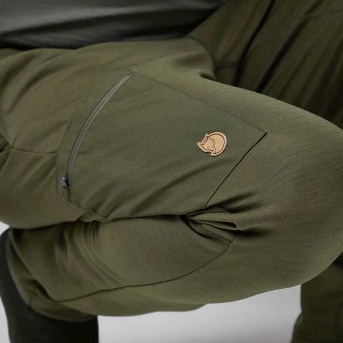 Fjällräven Keb Fleece Hose lang deep forest (Herren)