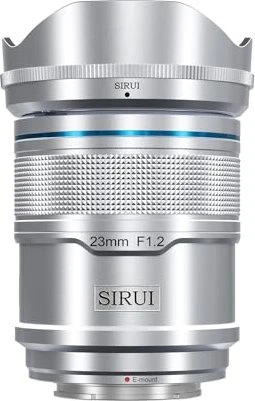 Sirui Sniper 23mm 1.2 für Sony E silber