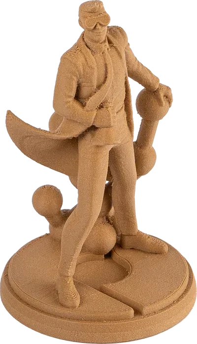 Polymaker PolyLite LW-PLA, Wood, Spule, 1.75mm, 800g