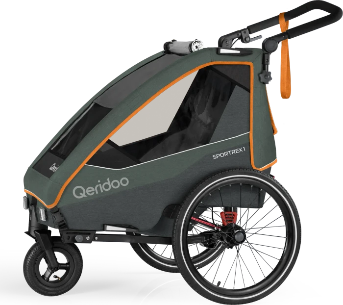 Qeridoo Sportrex 1 Fahrradanhänger Modell 2023