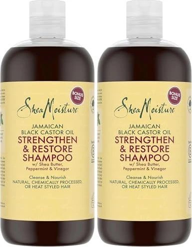 Shea Moisture Jamaican Black Castor Oil Strenghten & Restore Shampoo