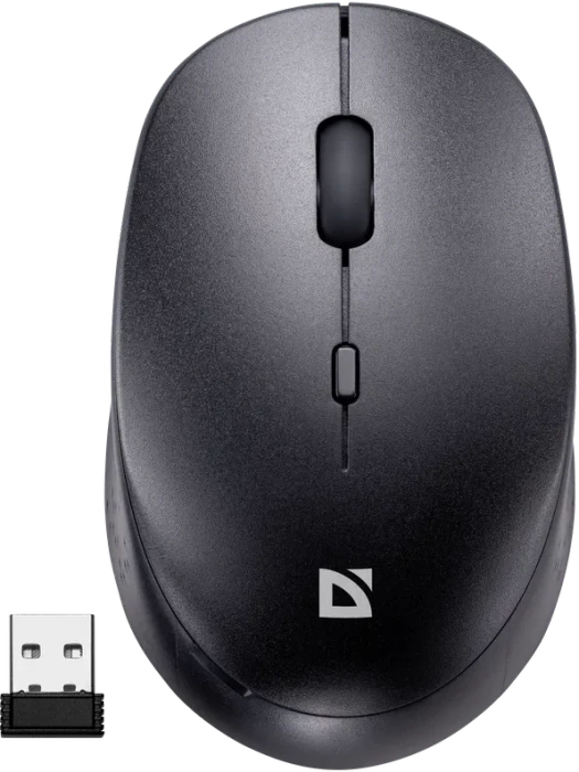 Defender Auris MB-027 Silent Wireless Optical Mouse schwarz, USB