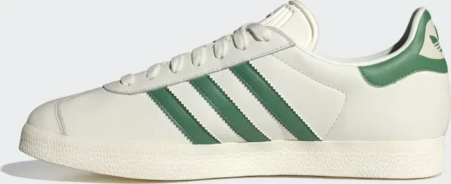 adidas Gazelle off white/preloved green/collegiate green (Herren)