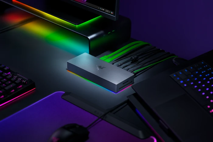 Razer Thunderbolt 5 Dock, schwarz, EU, Thunderbolt 5 [Buchse]