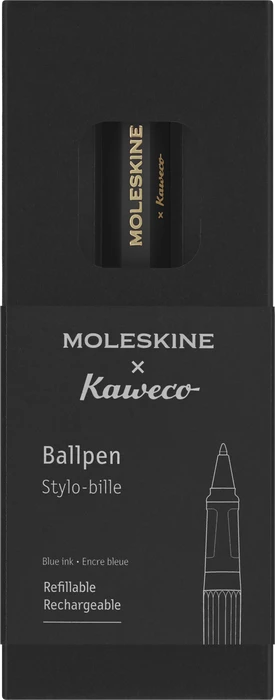 Moleskine x Kaweco Kugelschreiber schwarz, Etui