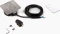 Bachmann Twist 2, 1-fach, 1x USB-Charger A/C, eckig, 2m, Edestahl-Optik Vorschaubild