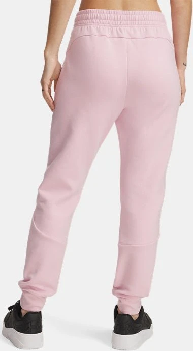 Under Armour Unstoppable Fleece Trainingshose lang prime pink/black (Damen)