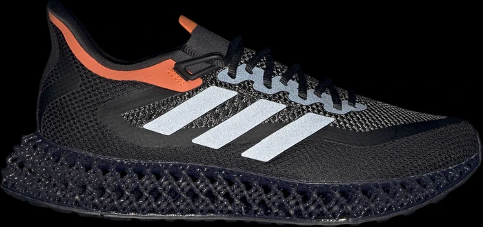 adidas 4DFWD 2 carbon/night metallic/impact orange (Herren)