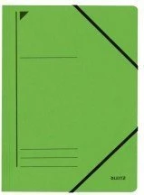 Leitz Dreiflügelmappe Karton mit Eckspanner, A4, grün