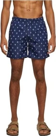 Urban Classics Pattern Badeshorts anchor/navy (Herren)
