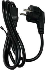 Bambu Lab Power Cable (EU) - P1P, P1S, P2S, X1C, X1E, A1, H2D, H2D Pro, H2S Kabel/Adapter, 1er-Pack
