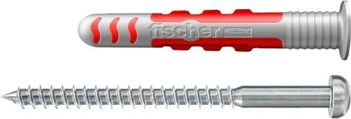 fischer DuoSeal 6x38 S A2 K Schrauben/Dübel-Sortiment, 4 Stück