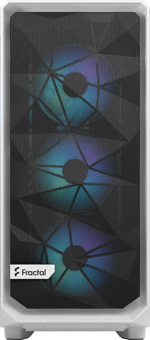 Fractal Design Meshify 2 Compact RGB White TG Clear Tint, Glasfenster