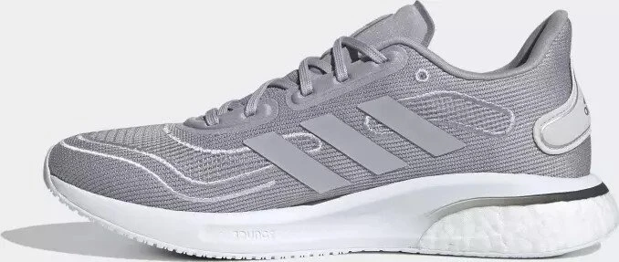 adidas Supernova glory grey/silver metallic (Damen)