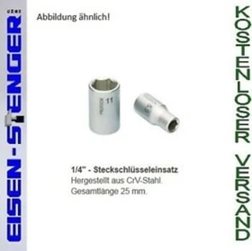 Proxxon Außensechskant Steckschlüssel 1/4", 4.5x25mm