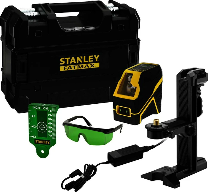 Stanley FatMax FMHT Akku-Kreuzlaser inkl. Koffer + Akku