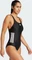 adidas 3-Streifen C-Back Badeanzug schwarz/weiß (Damen) Vorschaubild