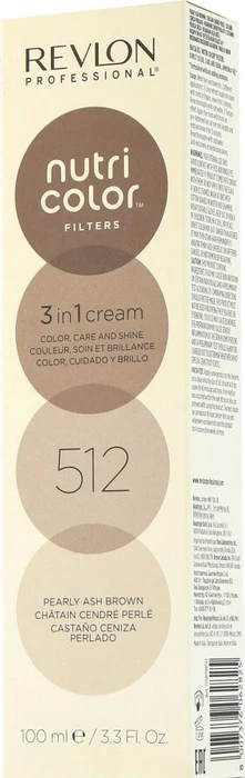 Revlon Nutri Color Filters Haartönung 512 pearly ash brown, 100ml