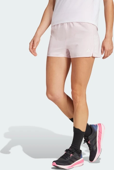 adidas Own The Run Laufhose kurz clear pink (Damen)
