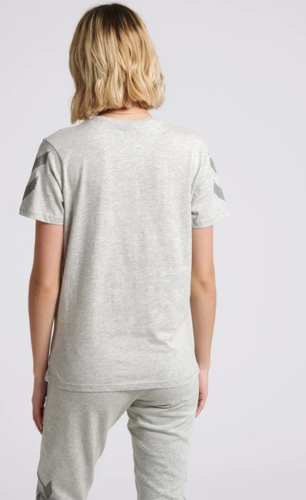 hummel Legacy Chevron T-Shirt kurzarm grey melange