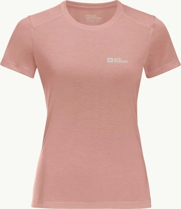 Jack Wolfskin Vonnan Funktionsshirt kurzarm rose dawn (Damen)