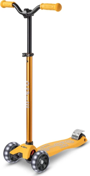 Micro Maxi Micro Deluxe Pro LED Kickboard sunburst yellow
