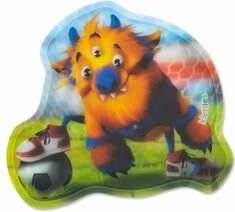 Ergobag Kontur-Klettie Monster Fußball