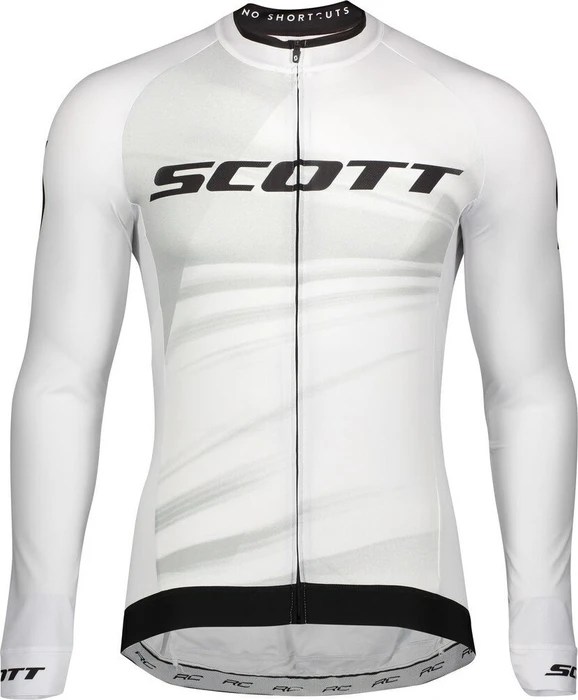 Scott RC Pro Trikot langarm weiß/schwarz (Herren)