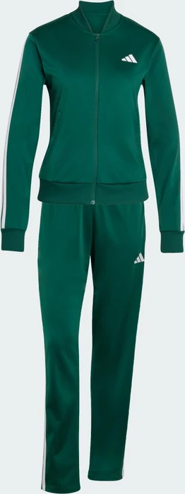 adidas Essentials 3-Streifen Trainingsanzug collegiate green (Damen)