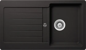 Schock Typos D-100 Unterbau Becken reversibel nero