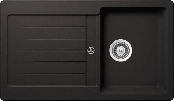 Schock Typos D-100 Unterbau Becken reversibel nero