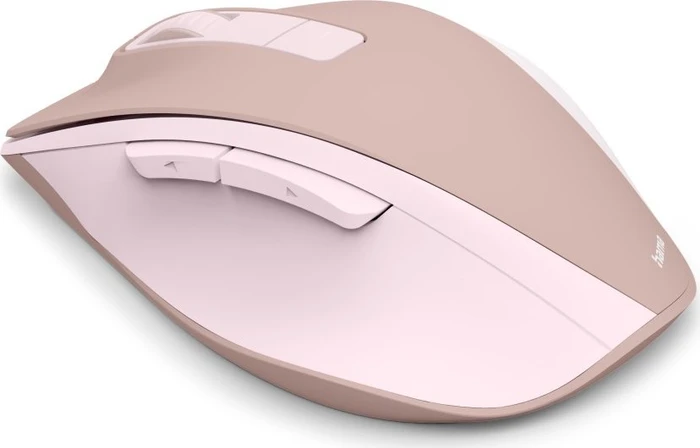 Hama MW-500 Ergonomic Silent Wireless rosa, USB