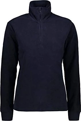 CMP Arctic Fleece Turtleneck Funktionsshirt langarm schwarz/blau (Damen)