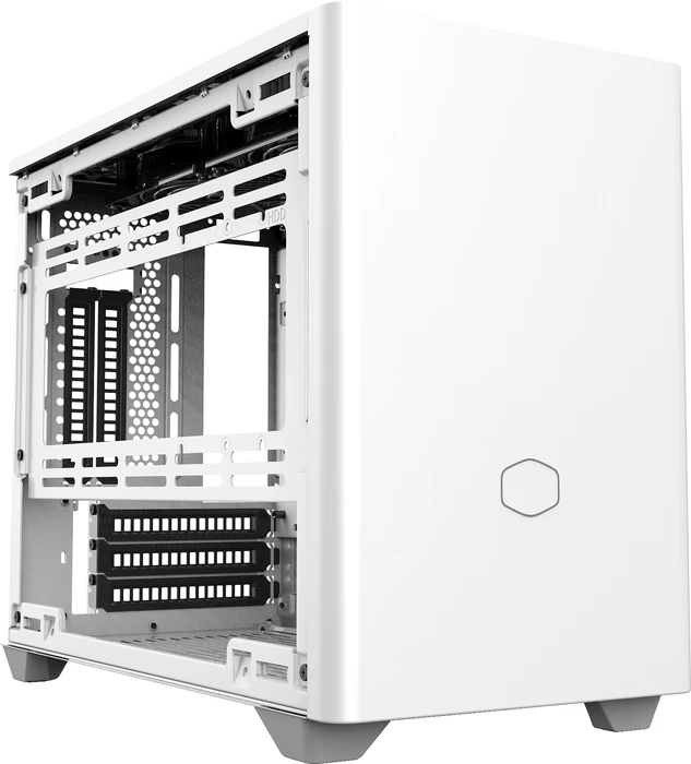 Cooler Master MasterBox NR200P, weiß, Glasfenster, Mini-ITX