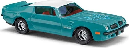 Busch Pontiac TransAm dunkeltürkis/weiß